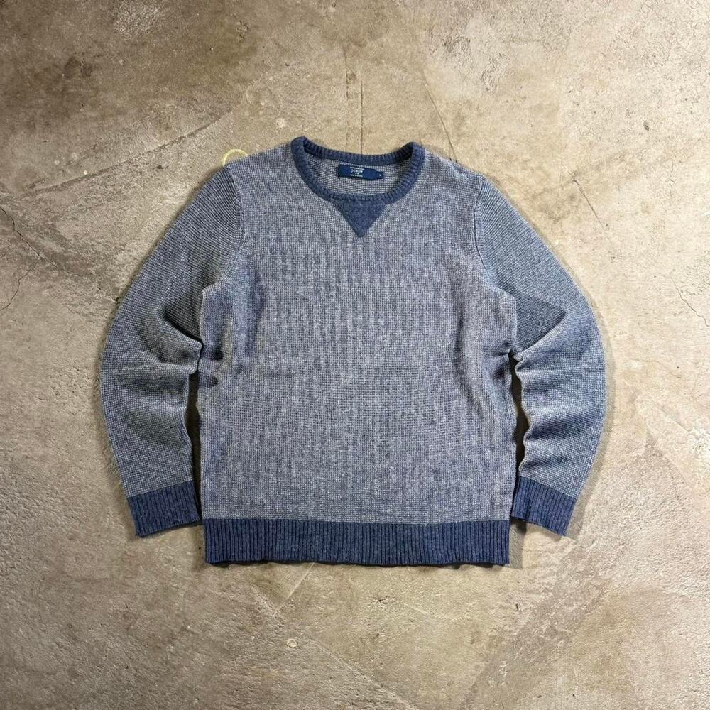 Blue L.L. Bean Lambswool Sweater